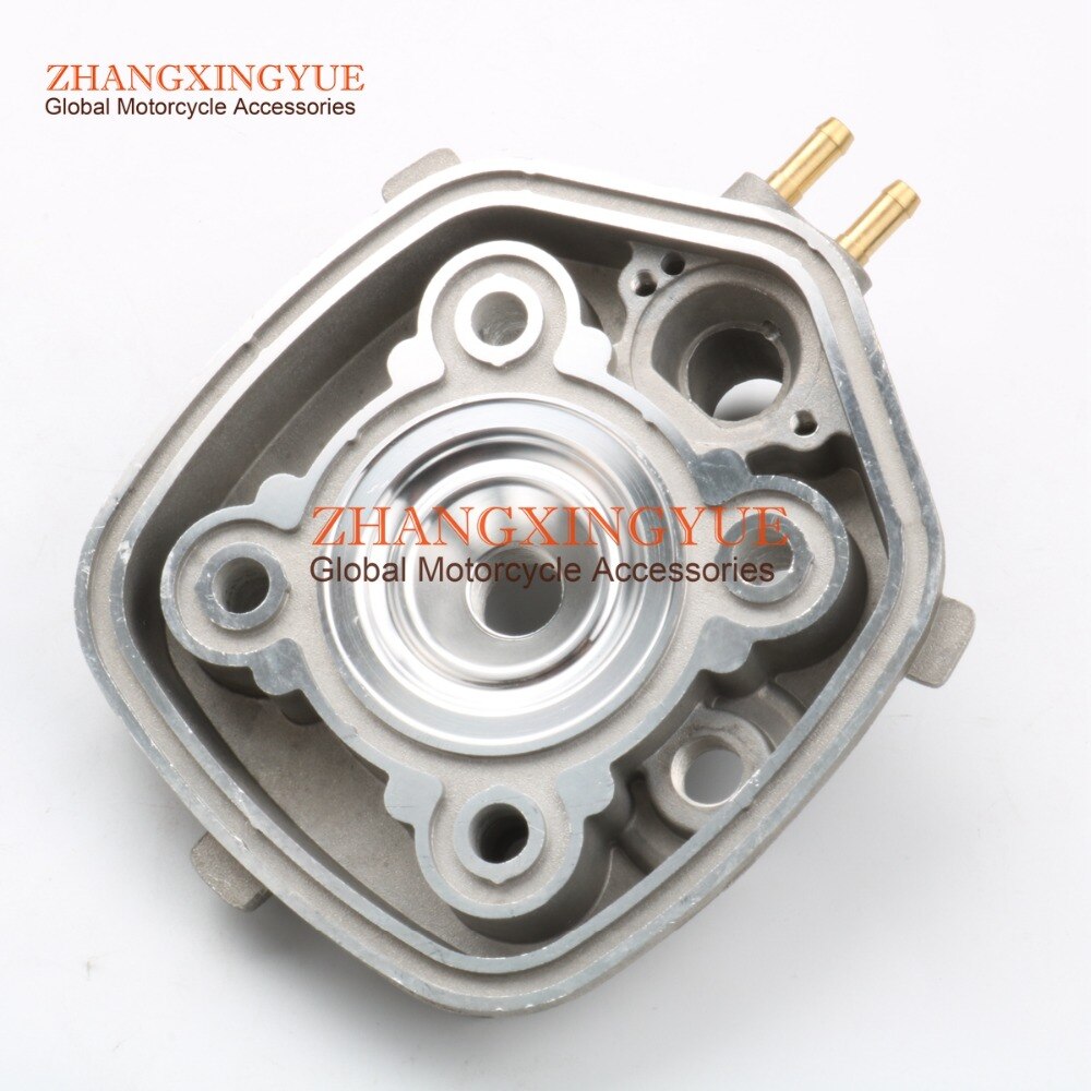 40mm/47mm 2 takt Cilinder Hoofd + E6TC bougies voor Minarelli Beta Ark 50 LC Eikon 50 50cc/70cc