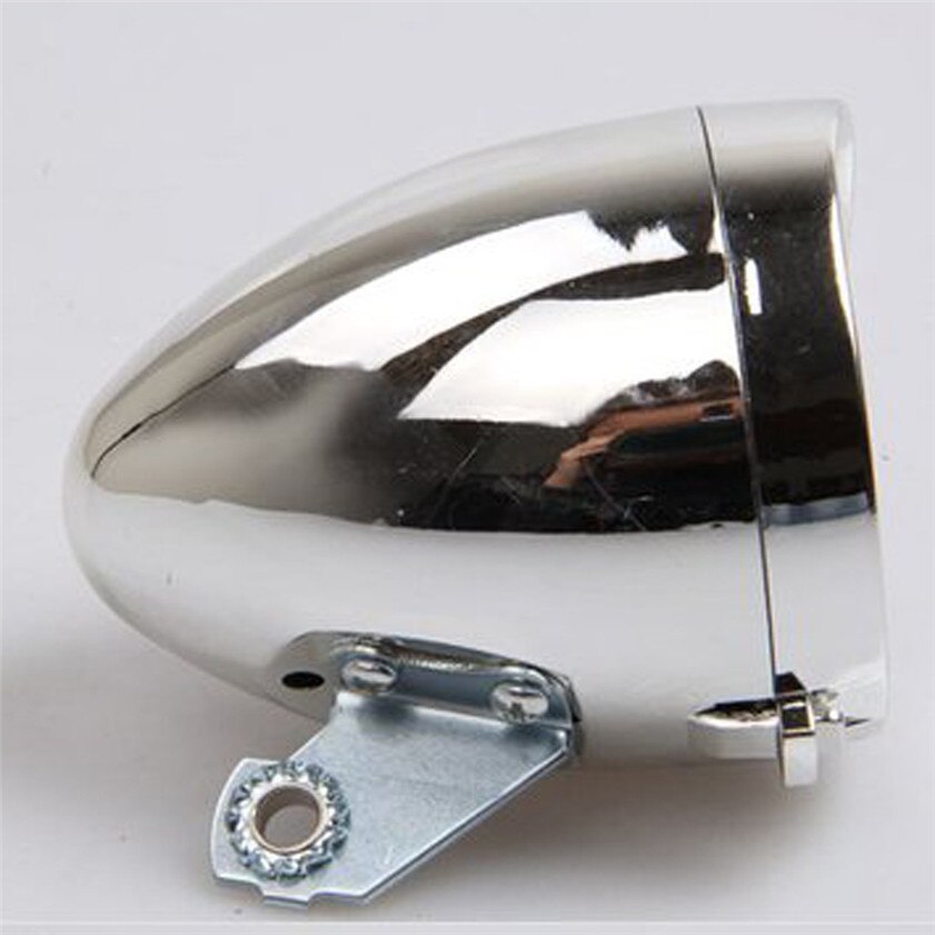 Retro Bicycle Bike 3 LED Front Light Headlight Vintage Flashlight Lamp
