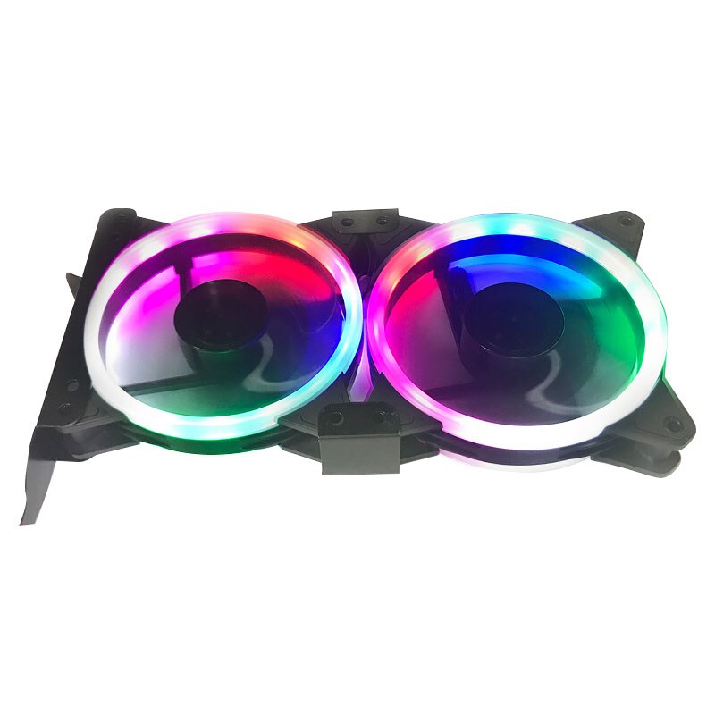 Pci Slot Dual Fan Mount Rack Beugel 90Mm 120Mm Voor Desktop Graphics Videokaart Pc Computer Waterkoeling accessoires