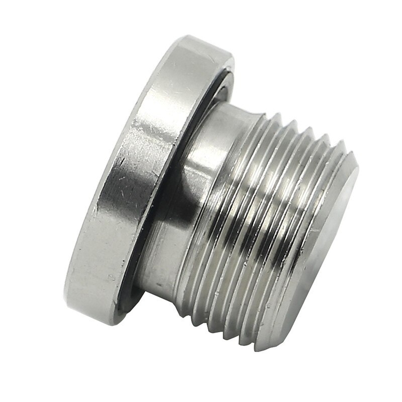 M20 X 1,5, tapón de aceite, tuerca de tornillo para caja de cambios/DIFF de acero inoxidable pulido para MOTO guzi, relleno o enchufe de nivel de aceite 12022600