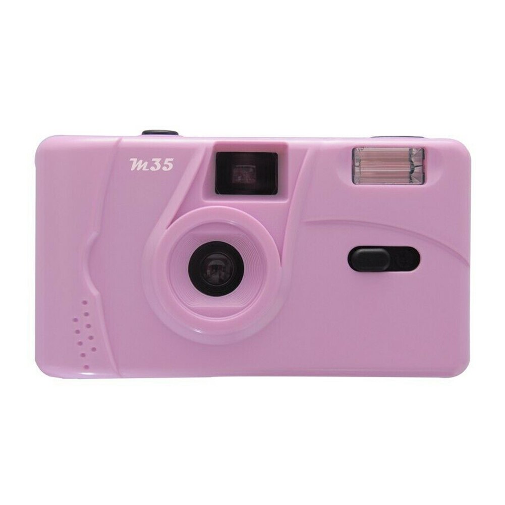 Non-Disposable Retro Vintage M35 35mm Reusable Film Camera Vintage Manual Reusable Film Camera Flash Function: Purple