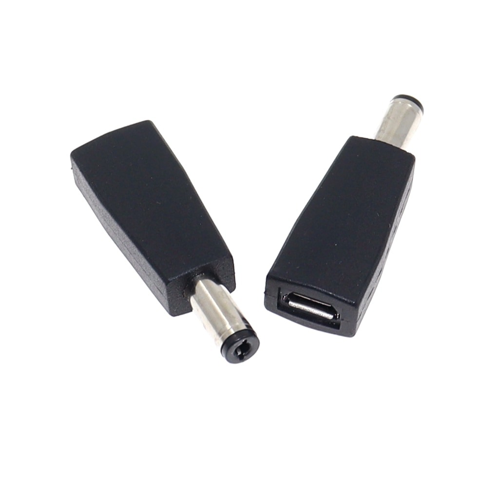 5V Tablet Micro Usb 2.0 Vrouw Naar Dc 5.5X2.1 Mm Man Power Jack Dc 5.5*2.1 Mm Power Connector Adapter 5V