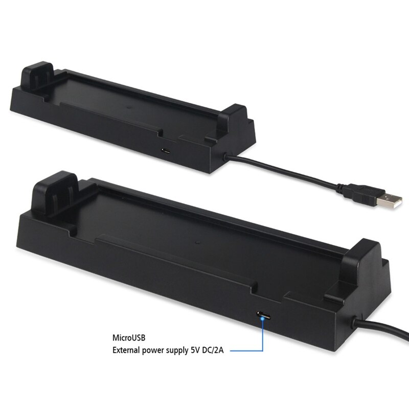 Game Console Holder External Splitter Expansion Adapter 4 USB 2.0 HUB Dock for Nintendo Switch NS Stand