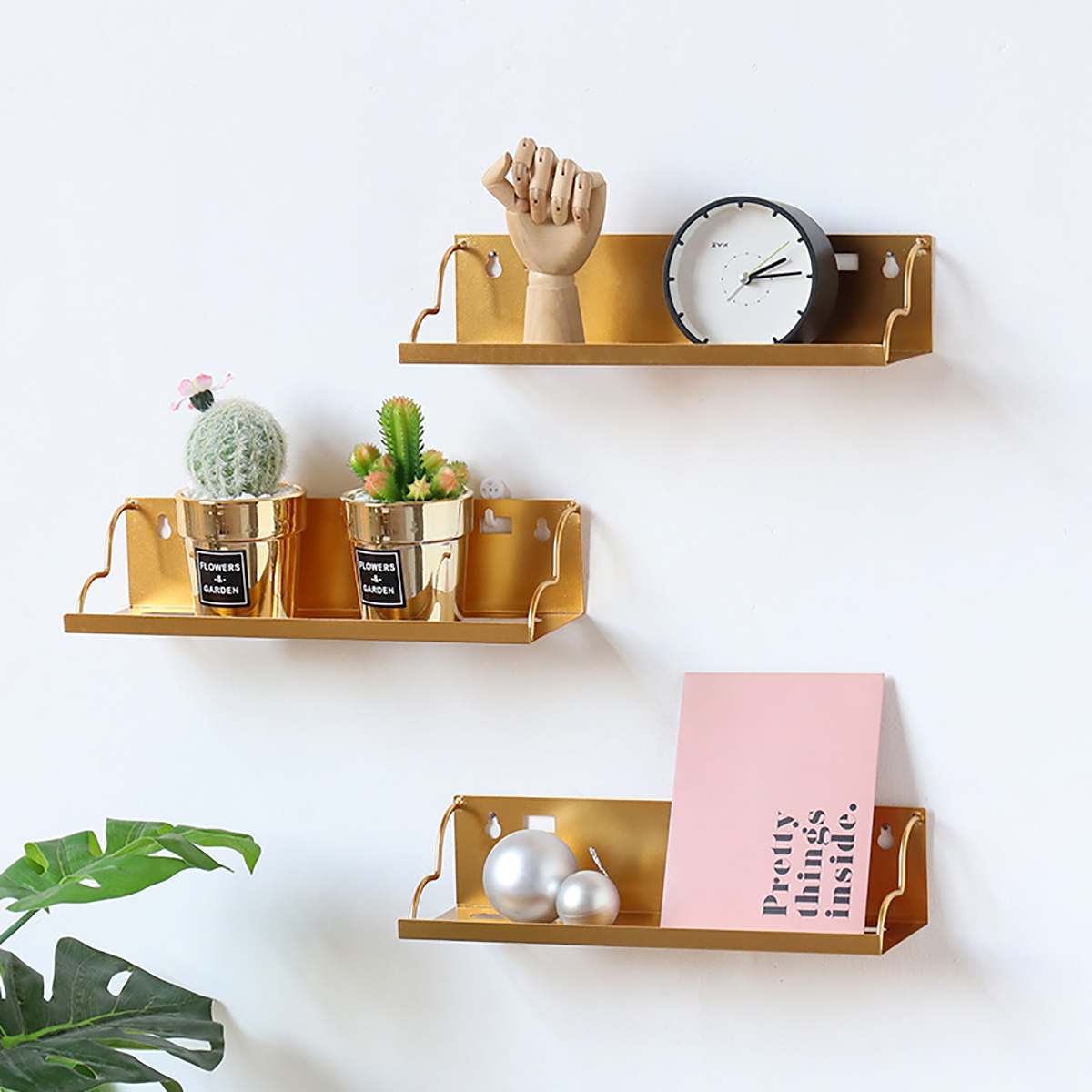 Floating Shelves Trays Bookshelves and Display Bookcase Modern Wood Shelving Units for Kids Bedroom Wall Mounted Storage Shelf