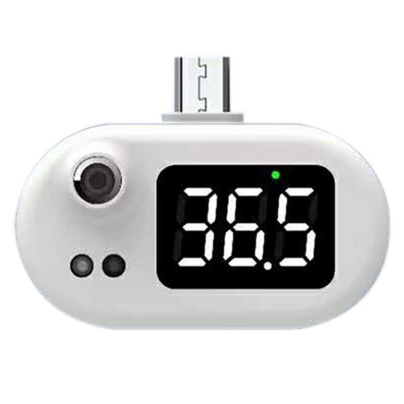 Mini thermomètre infrarouge portatif d'usb avec la prise de type-c/Android/Apple pour le thermomètre numérique de téléphone Portable de Xiaomi/iPhone X/11/12: for Android