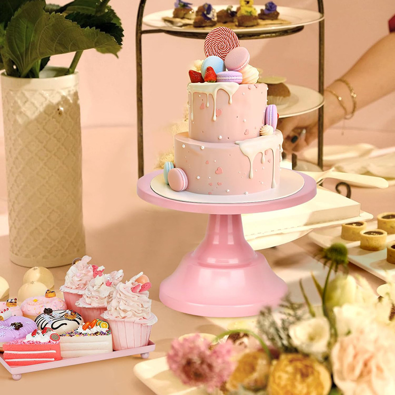 Cake Stand Home Party Dessert Table Display Rack Dessert Cake Tray Cold Meal Tea Break Table Afternoon Tea Center Rack Metal