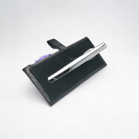 HUISHI Krawatte Stift Schließe Bar Krawatte Clips Für Männer Silber Farbe Männlichen Metall Kupfer Geschäft Krawatte Clip Herren Krawatte Clips: CL269