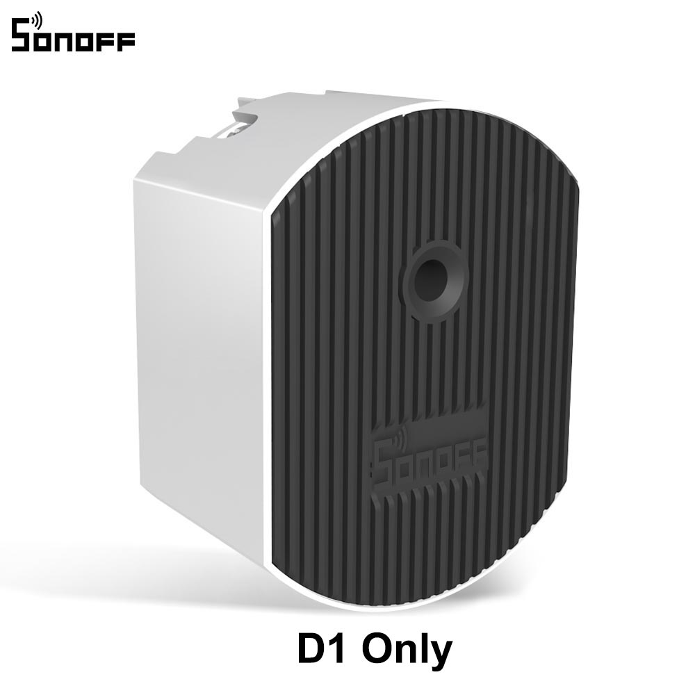 Itead sonoff  d1 smart lysdæmper switch wifi switch modul 433 mhz rf/app/stemme fjernbetjening juster lysets lysstyrke til smart hjem: Sonoff  d1