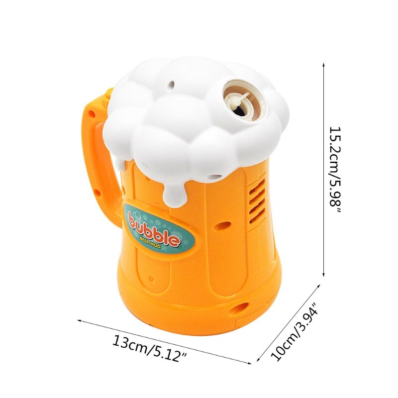 Muziek Bier Mok Bubble Blazen Product Bier Cup Bubble Maker Bier Mok Automatische Blow Bubbels Maker Speelgoed Zwembad Speelgoed developm
