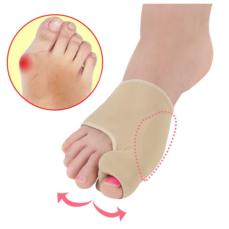 Toe Separator Hallux Valgus Schiene Pediküre Werkzeug Bunion Corrector Fußpflege Knochen Daumen Haarglätter Pediküre Orthese 1 Paar/2pcs: style C-1Pair