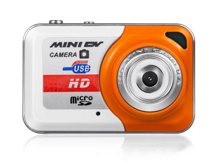 Caméra numérique Portable X6 Ultra HD Mini caméra 32 GB TF carte avec micro caméra vidéo numérique PC DV caméscope enregistrement de prise de vue: orange