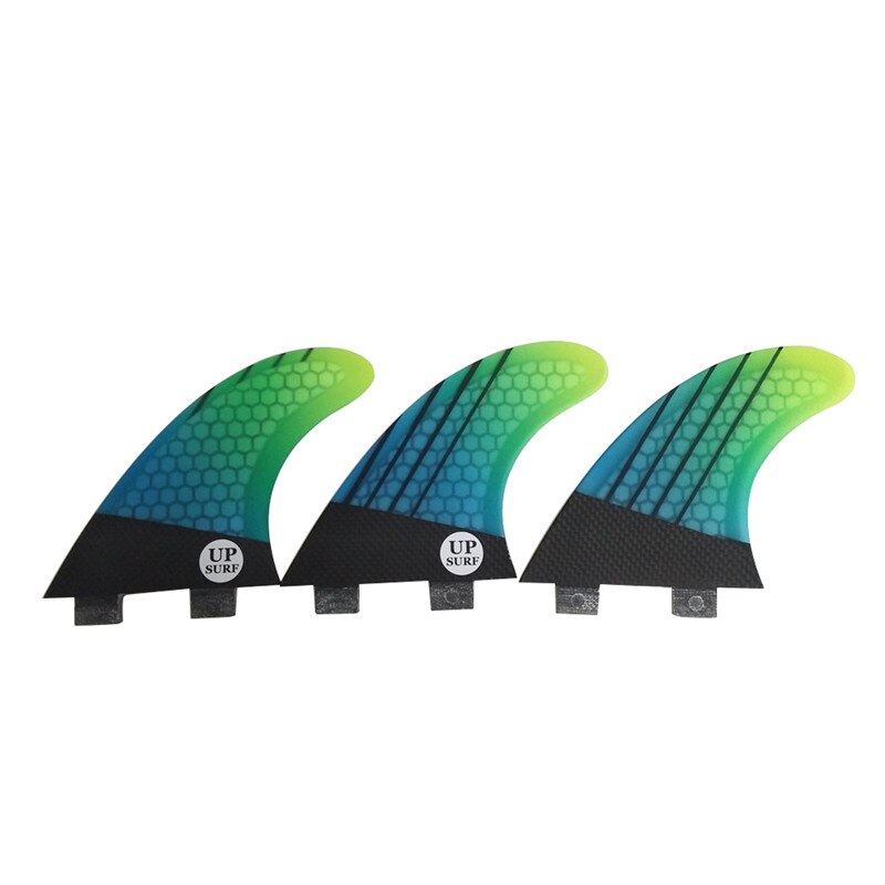 Tabla de surfe fcs  g5 surfe finnene surfebrett surfe finnene glassfiber surfebrett finner fcs 1 m størrelse thruster finne