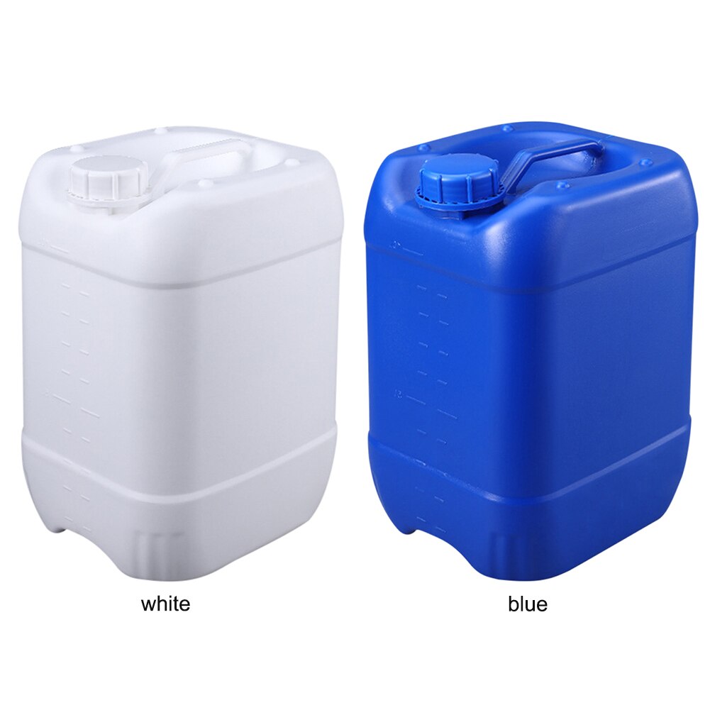 Food Grade Water Container Outdoor Camping Wandelen 10L Grote Capaciteit Water Emmer Wandelen Camping Water Tank Blauw/Wit Drinkware