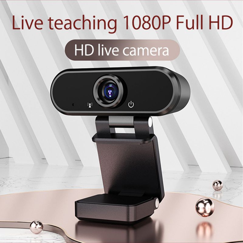 1080P HD Webcam Web Câmera Built-In Microfone Foco Automático 90 ° Ângulo De Visão Webcam Full Hd 1080p Web Camara Parágrafo Pc