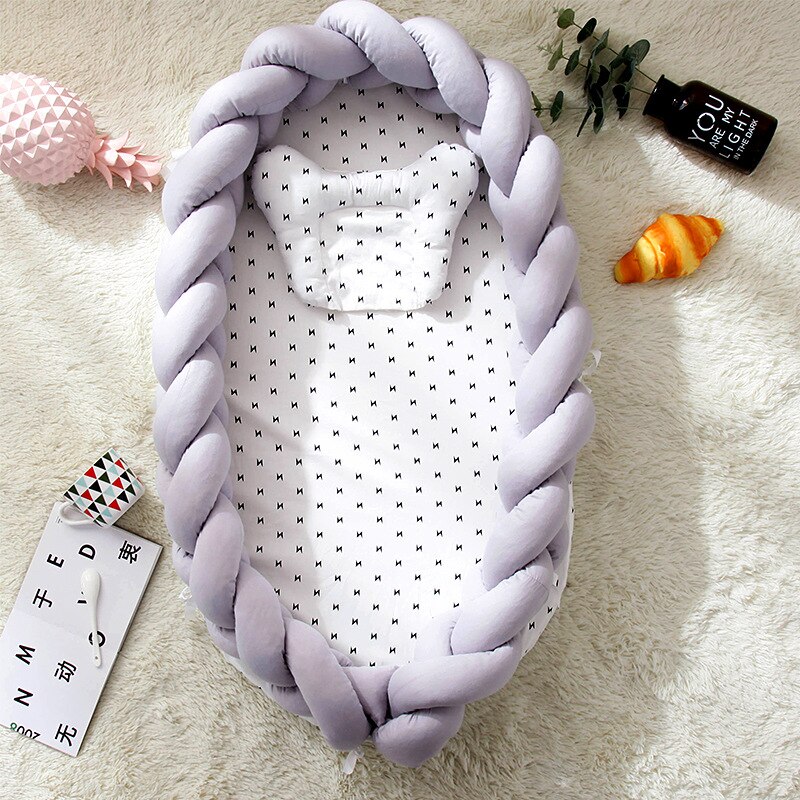 Baby Nest Bed Travel Crib Baby Bed Cradle Infant S... – Grandado