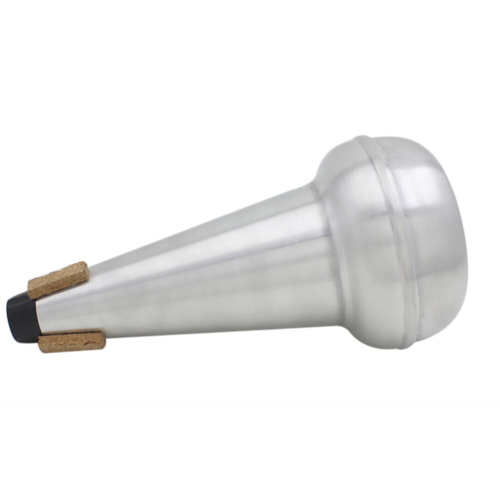 1PC Tenor Slide Trombone Mute Aluminium Alloy Muffler Music Instrument Mute Device for School Studio