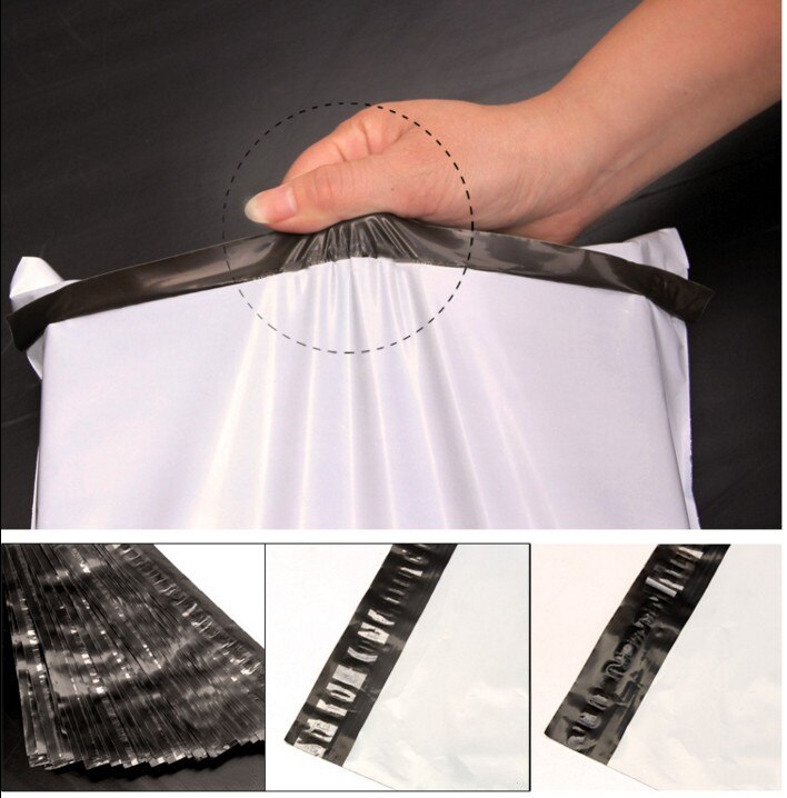 30Pcs Poly Bags Mailer Envelopes Self Adhesive Waterproof Tear-Proof Postal Bags