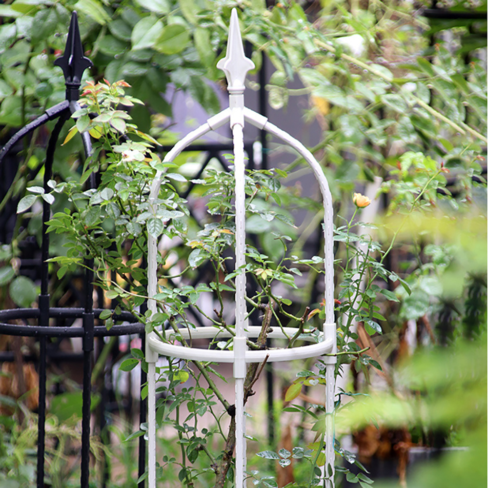 Plant Klimrek Outdoor Bloem Stand Tuin Obelisk Trellis Draagbare Plant Ondersteuning Toren Europese Bloem Stand
