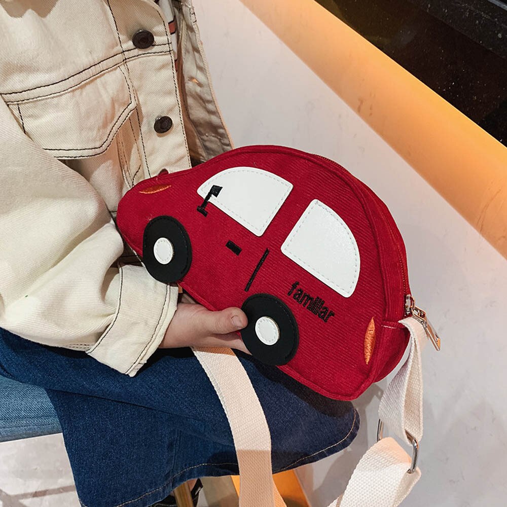 3d crianças mini bolsas forma do carro sacos de ombro crossbody pacotes bolsas do bebê miúdo mochila para o menino da menina