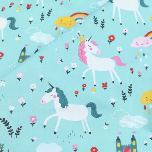 Kids Katoen Twill Stof Bekleding Naaien Katoenen Doek Voor Diy Naaien Quilten Fat Quarters Materiaal Voor Baby & Kind: Clear / 50x160cm