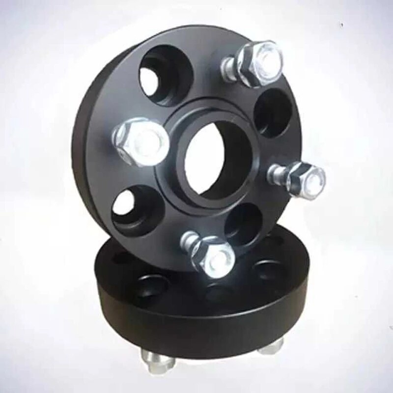 Espaçadores de roda de alumínio 4x100 com flange para renault clio, 60.1mm, adaptador para espaçador de roda de alumínio, 15/20/25/30mm