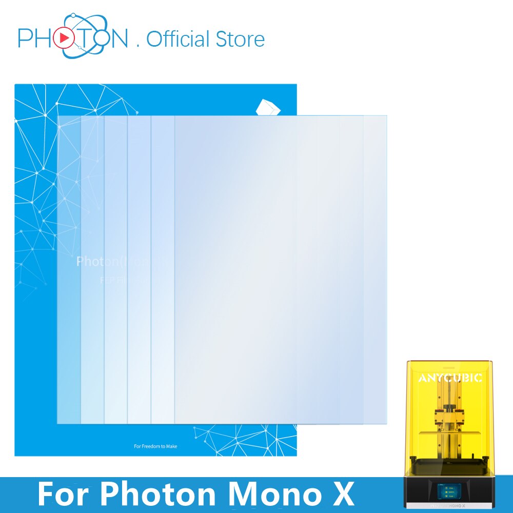 ANYCUBIC 5PCS/Lots FEP Film For Photon Mono X 3D Printer Parts: Default Title