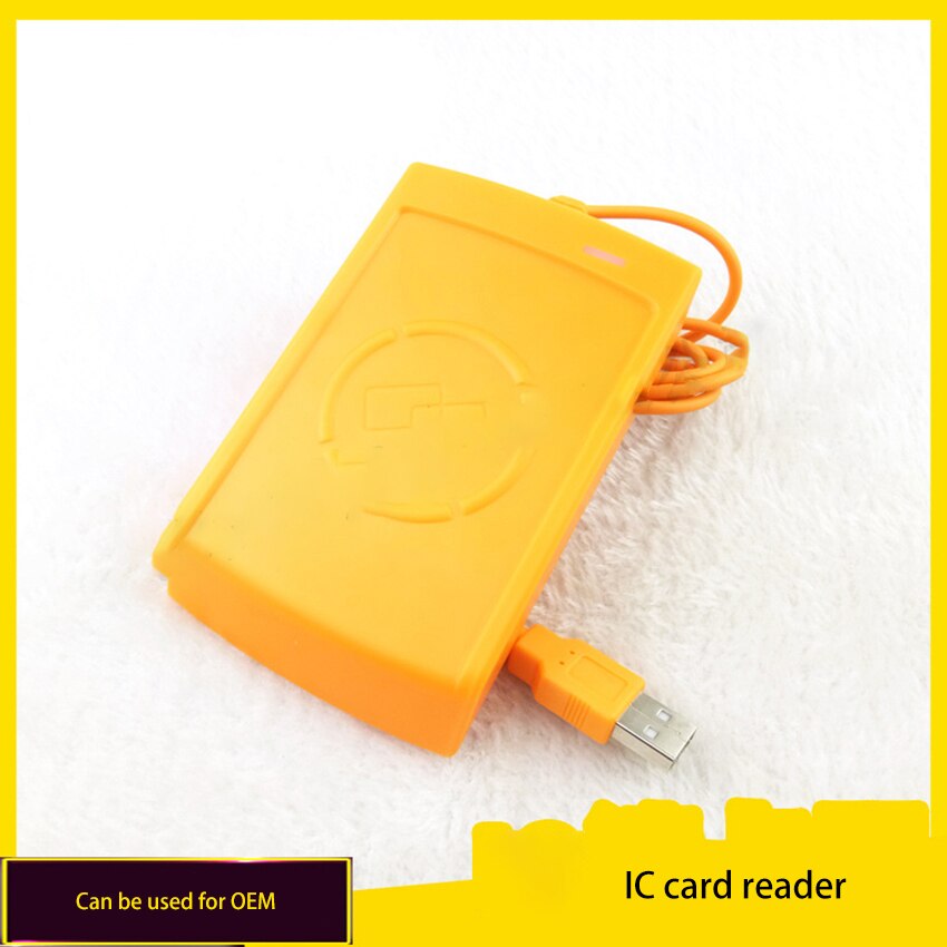 13.56Khz RFID Card Reader USB Port IC Card Reader with Cable for Access Control Time Attendance First 10 Digit
