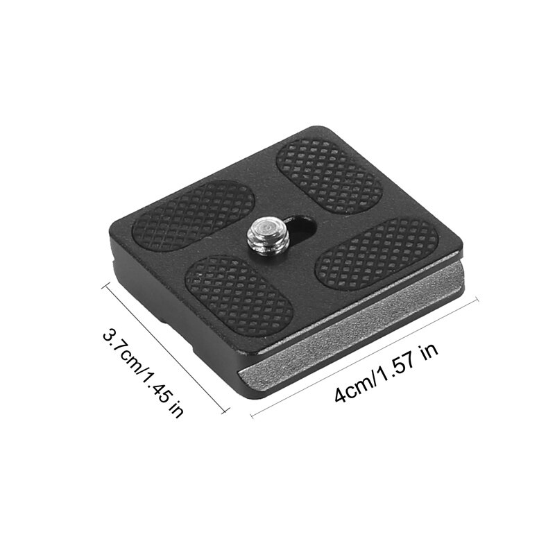 PU40 PU50 PU60 PU70 PU100 Quick Release Plate with 1/4 Inch Screw Mount for Tripod Monopod Ballhead SGA998