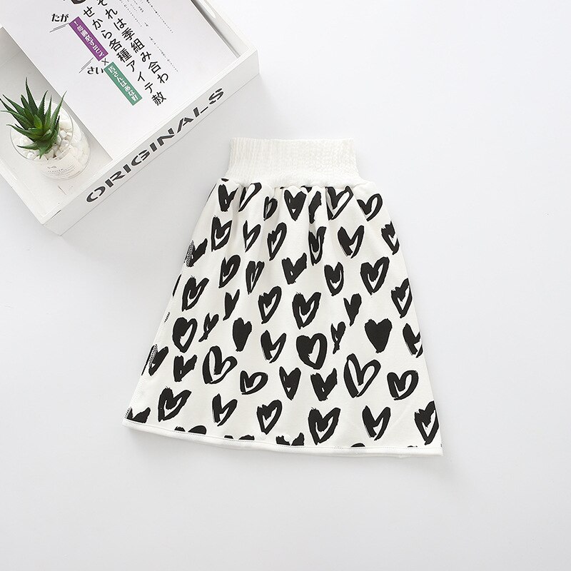 infantile enfants réutilisable imperméable couche-culotte jupe lavable Urine Pad bébé coton couche-culotte formation changement 0-8 ans