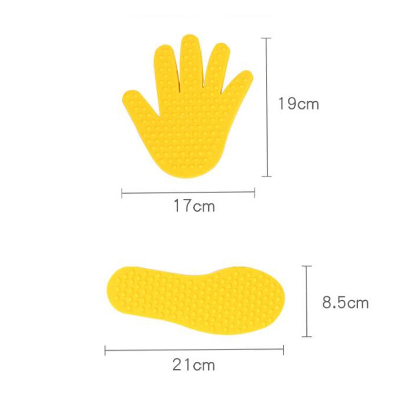 Kids Feet and Hands Training Fitness Toys Fun Games Hand Foot Print Crawling Mat Sensory Integration Kindergarten Activity Props