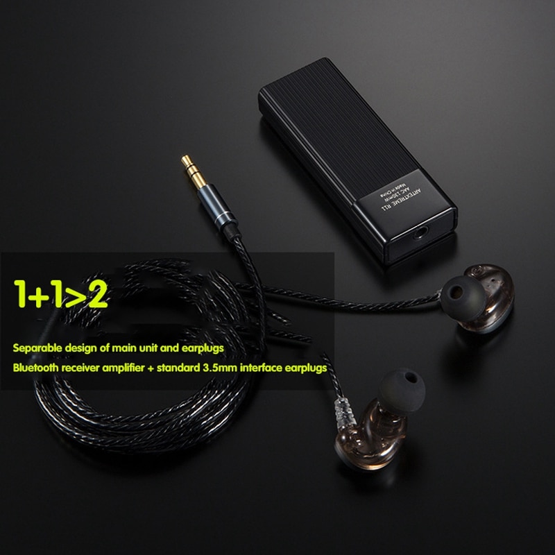 R12 Headphone Amplifier Bluetooth 5.0 CSR DAC Amp USB Sound Card High Power for Phones MP4 Computers Game Consoles o