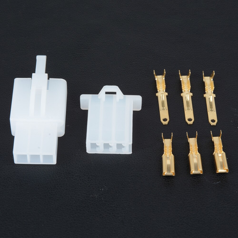 40 Set Practical Auto Electrical 2 3 4 6 Pin 2.8 mm Wire Terminal Connector with Fixed Hook Male Female Terminals Housing Mayitr