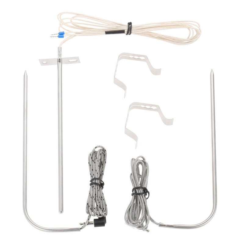 Digital Thermostat Control Panel Kit fit for Traeger Pellet Wood Pellet Grills with Temperature Sensor and 2 x Meat Probes
