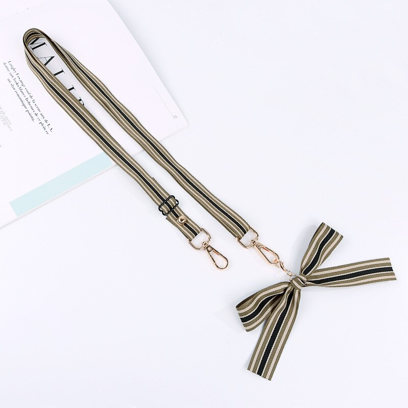 Bowknot praktisch Riemen Diagonale spreizen telefon Hülse Schlüsselband bogen teleskop seil diy zubehör tasche schulter gurt: 3