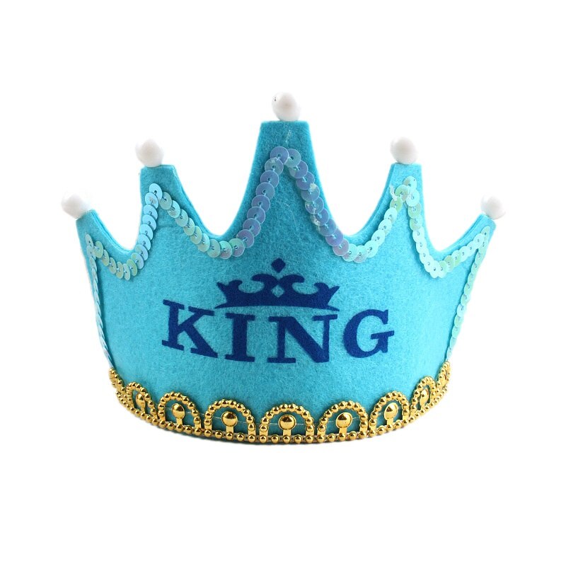 Kid Birthday Party Beautiful Hat Crown Hat King Princess Party Cake Decoration Photo Props For Children Party Hat: 9