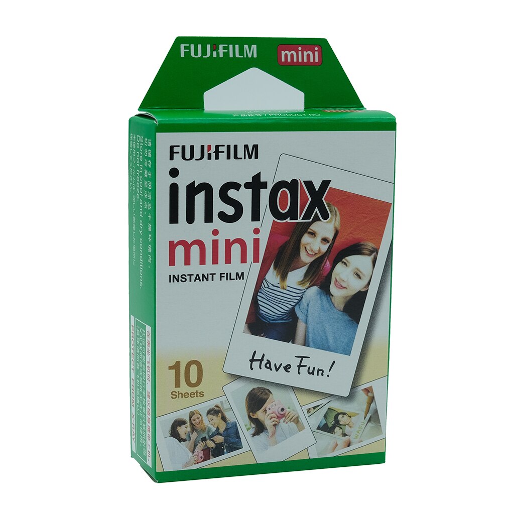 Fujifilm instax mini film fotoram 10-100 ark fotopapper för instax mini 9 mini 8 instant mini 70 90 filmkamera