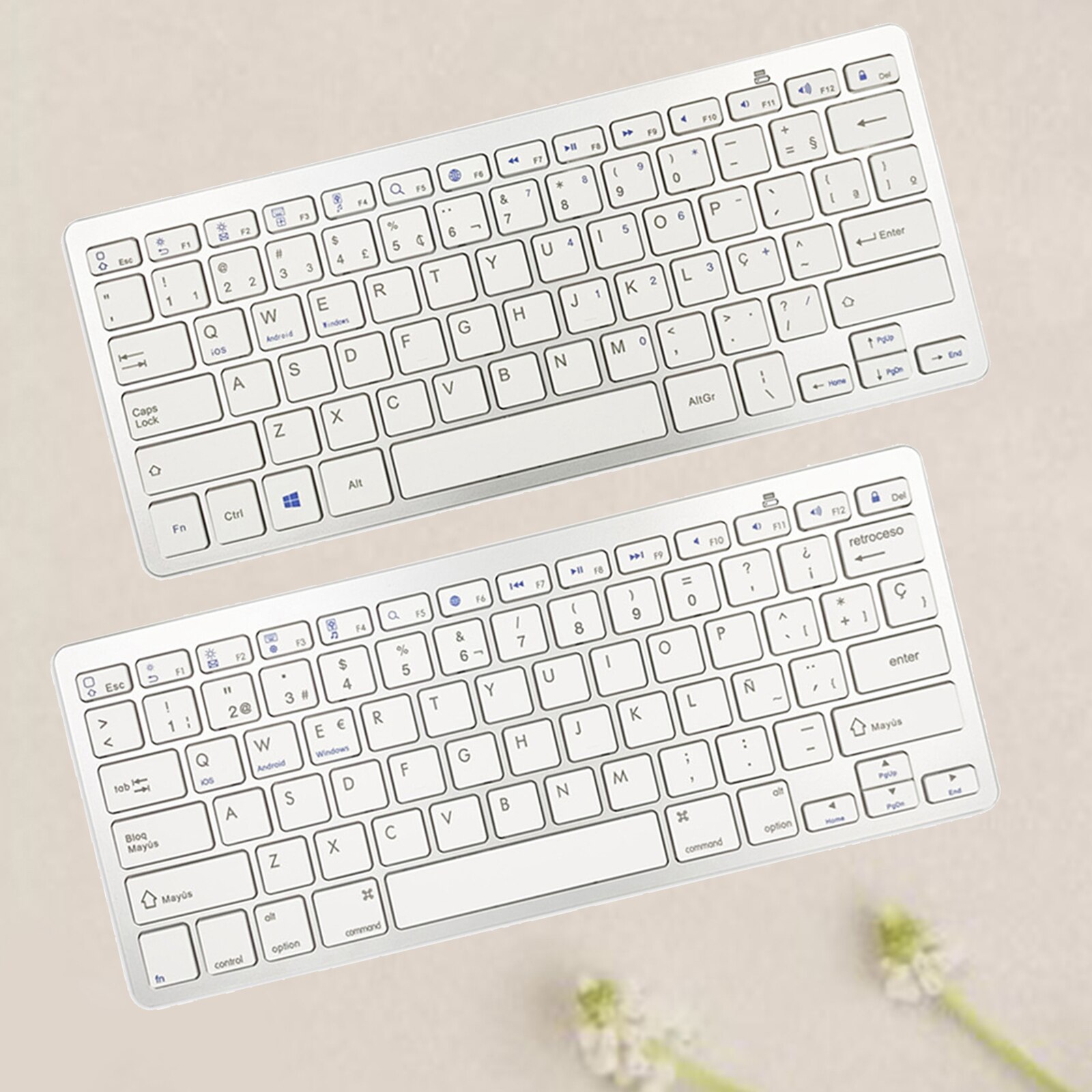Wireless Keyboard 78-key Bluetooth Easy Use Wide Compatibility