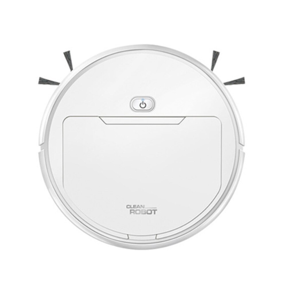 Thuis Slimme Robot Stofzuiger Mop Vegen Droog Nat Schoner Kleine Oplaadbare Vegen Robot Automatische Huis Schoonmaken Machine: white with box
