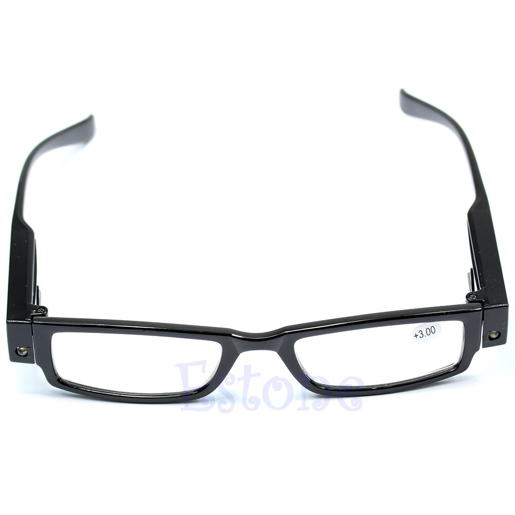 Licht hoch Multi Stärke Brillen LED Lesebrille Schauspiel Dioptrien Lupe: 300