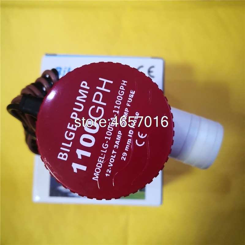 Lenspompen mkbp -g1100-12 12v 1100 gph autopompen dompelpomp voor boten, marine lenswaterpomp of vlotterschakelaar combinatiepak