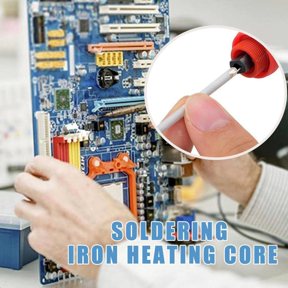 Adjustable Temperature Electric Soldering Iron Heater 220v 110v 80w 60w Ceramic Internal Heating Element for 908 908s Solder