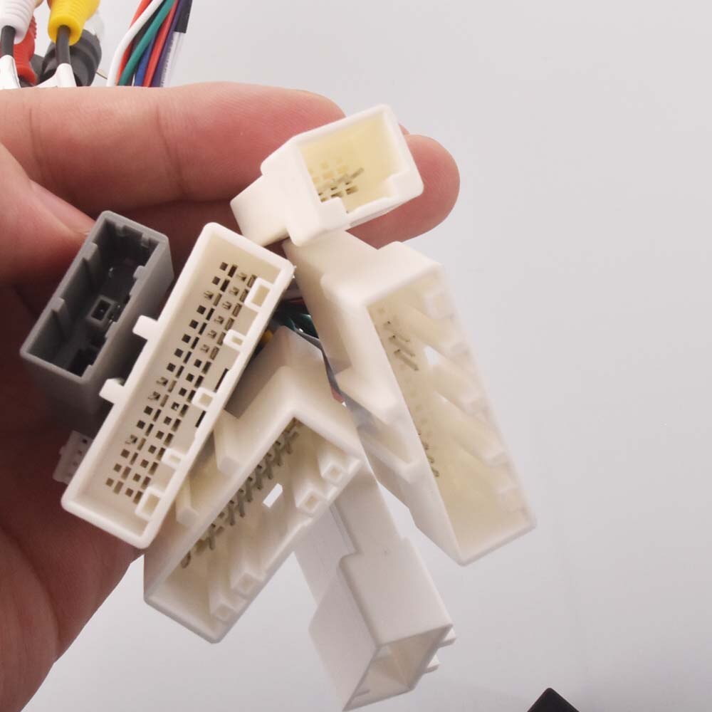 Car Radio Stereo Wiring Harness Cable Adapter Android 16pin For Nissan Juke Altima Sunny Teana Qashqai Xtrail Tiida bluebird