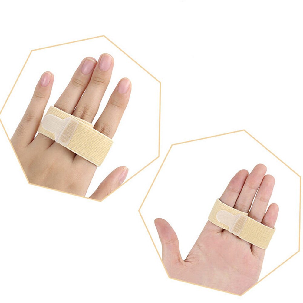 1PC Stoff Kappe Finger Haarglätter Hammer Zehe Hallux Valgus Korrektor Bandage Zehe Separator Schiene wickeln Fuß Bahre Pflege Werkzeug