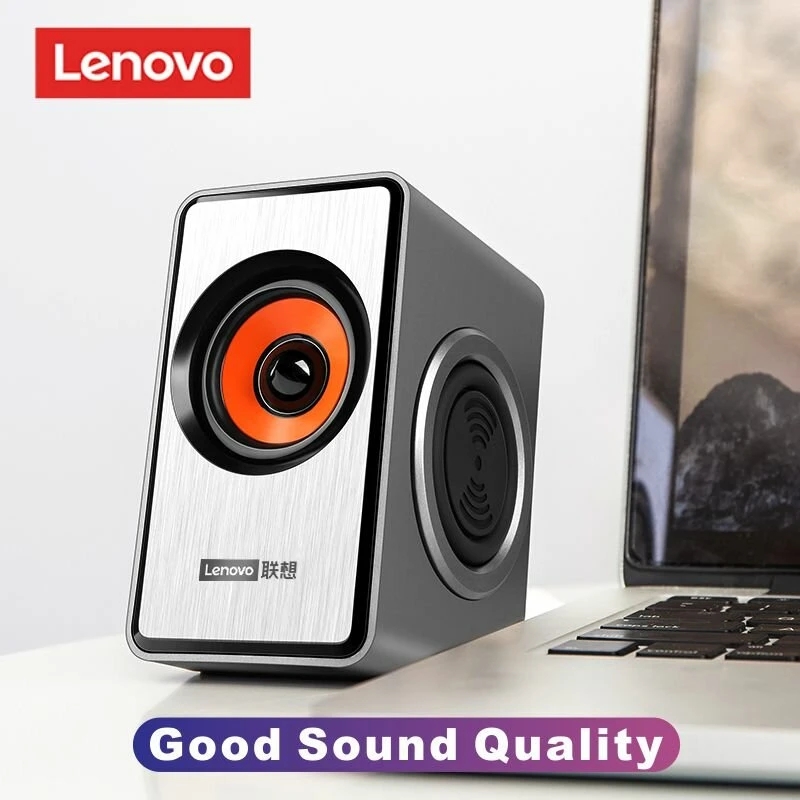 Lenovo M550 Audio- Computer Lautsprecher Schreibtisch Notizbuch Multimedia-praktisch Subwoofer verdrahtet USB Lautsprecher Verstärker Lautsprecher