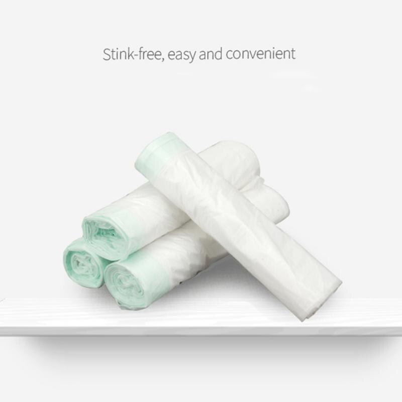 Rensepose til barnetoalett, babytoalett, avføringspose, engangserstatningspose, snor, babybleier og toalettopplæringe