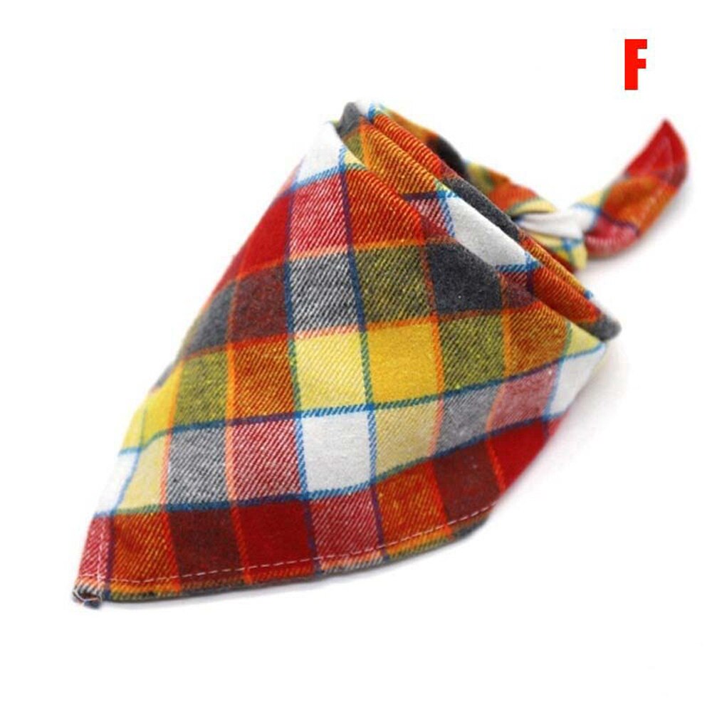 Dog Bandana Christmas Dog Collar Scarf Bib Grooming Accessories Triangular Collars Christmas for Pet Dog Col: F