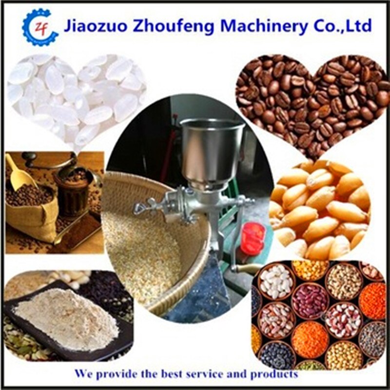 Home use hand corn flour milling machine coffee bean grinder ZF