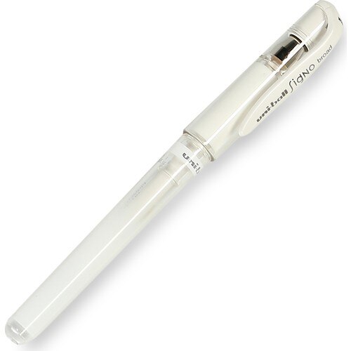 Uniball Signo Broad 1.0 Invitation Card Pen White
