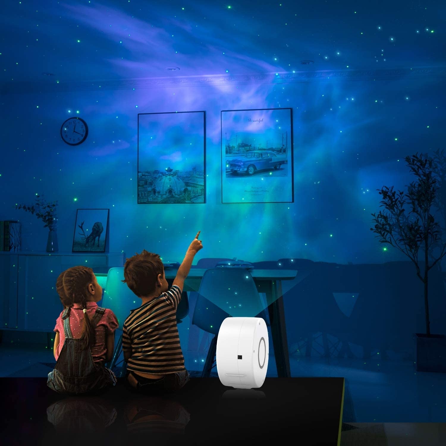 Star Night Light Projector Upgrade Sky Galaxy LED Nebula Cloud Light Remote Control for Party Home Children Baby Adult Bedroom