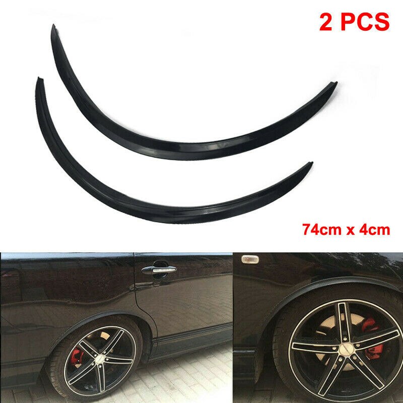LST Black Widening Fender Wheel Arch Strip Set For Fiat Ducato 250 – Front Left & Right (Kunststoff/Plastic)